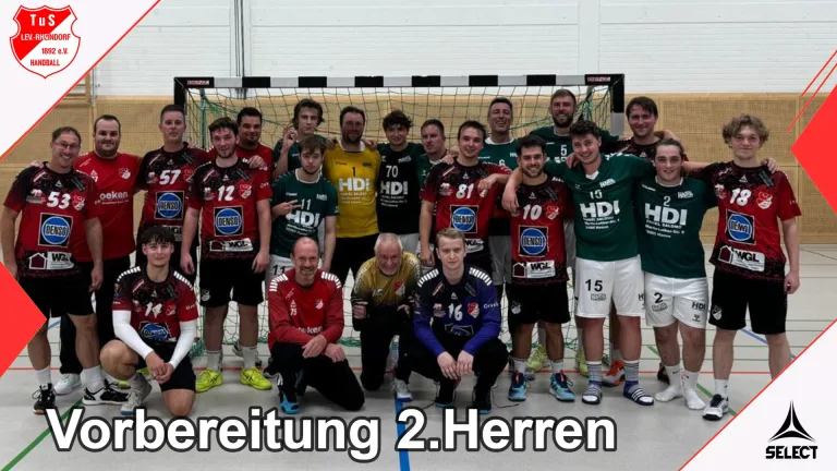 Vorbereitung 2. Herren